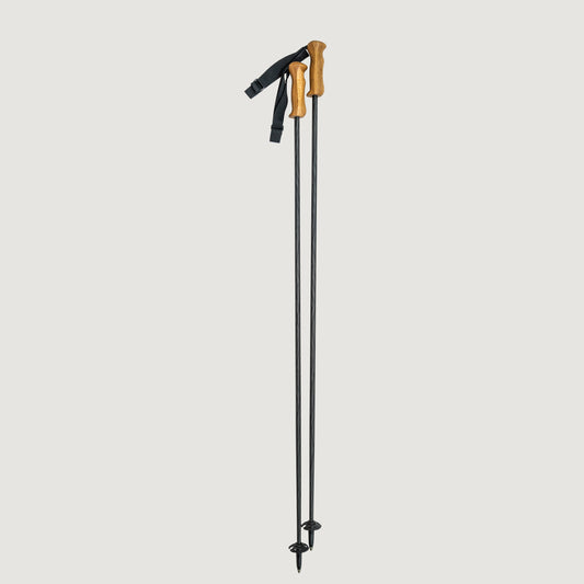 Carbon ski pole (bamboo)